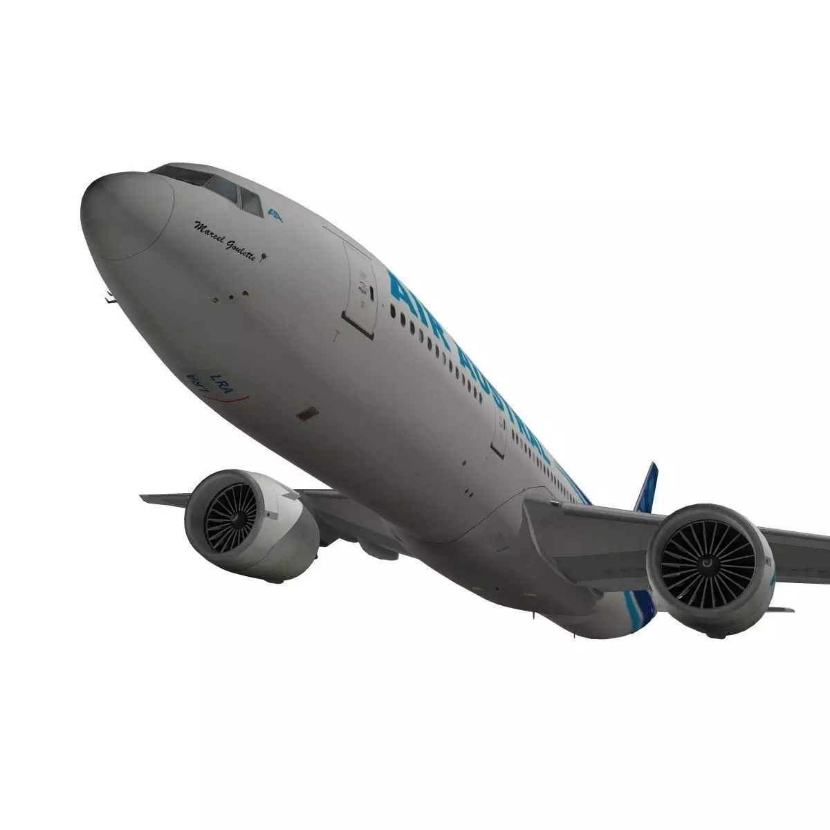 Boeing 777-200LR Air Austral 3D model