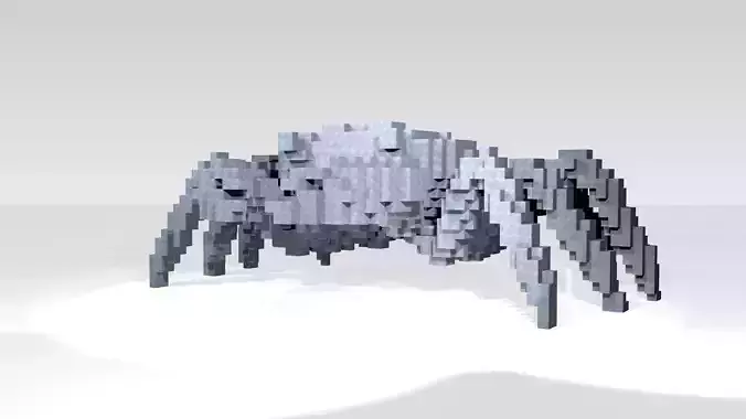 Crab Voxel 3D model