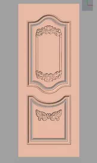 European furniture 3D relief models for CNC wood engraving E221 3D model