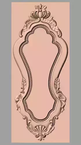 European furniture 3D relief models for CNC wood engraving E224