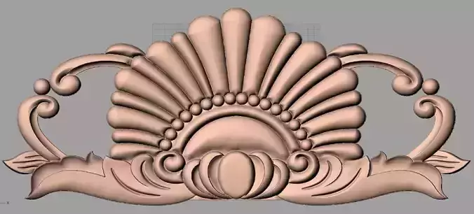 European furniture 3D relief models for CNC wood engraving E226