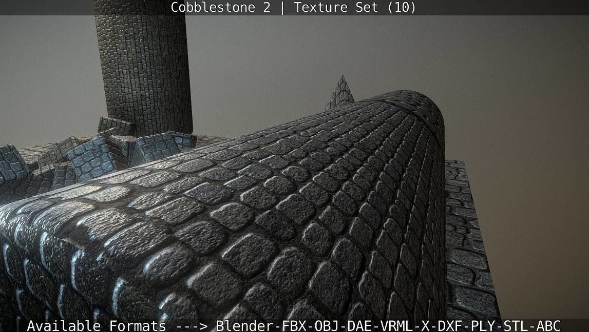 Cobblestone 2 Texture Set - 10 Texture_81