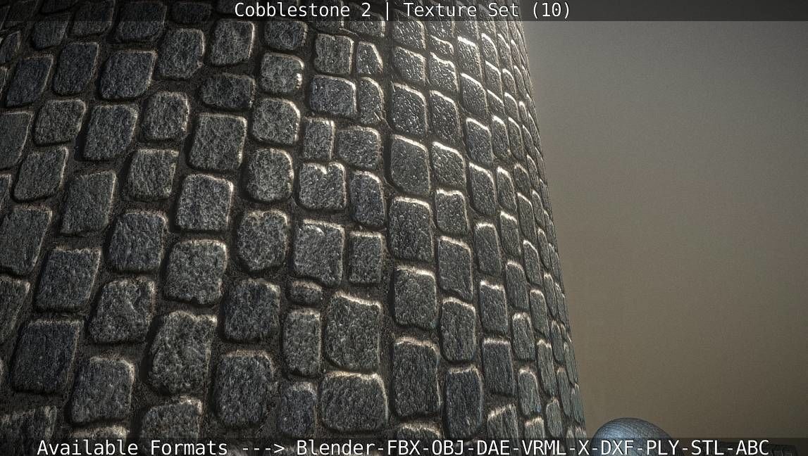 Cobblestone 2 Texture Set - 10 Texture_99