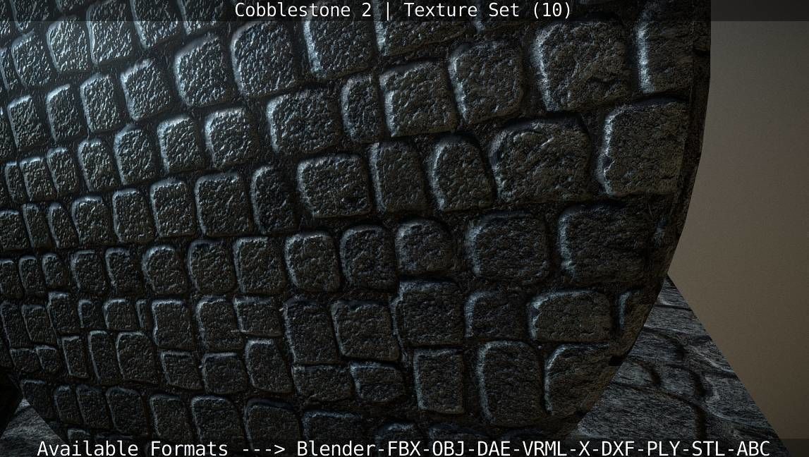Cobblestone 2 Texture Set - 10 Texture_75