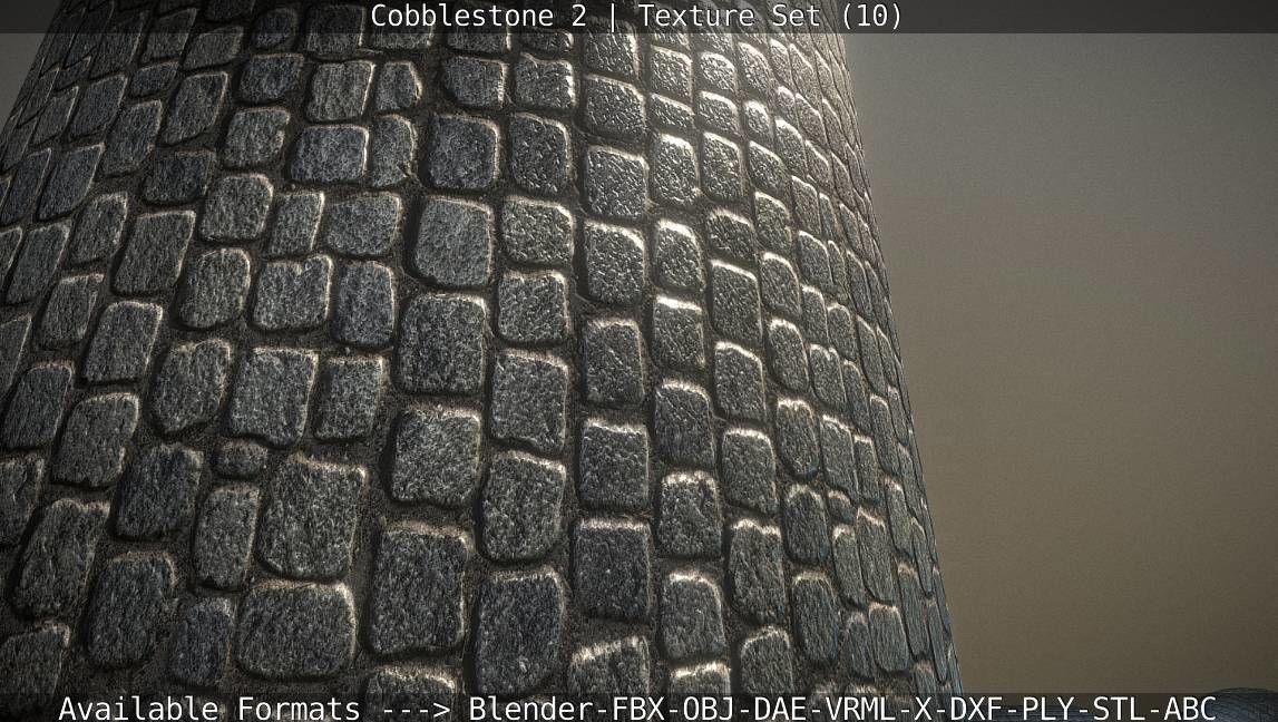 Cobblestone 2 Texture Set - 10 Texture_98