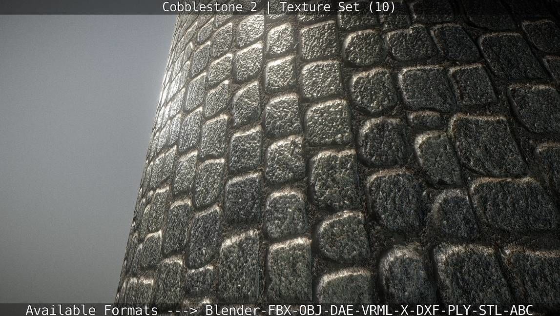 Cobblestone 2 Texture Set - 10 Texture_94