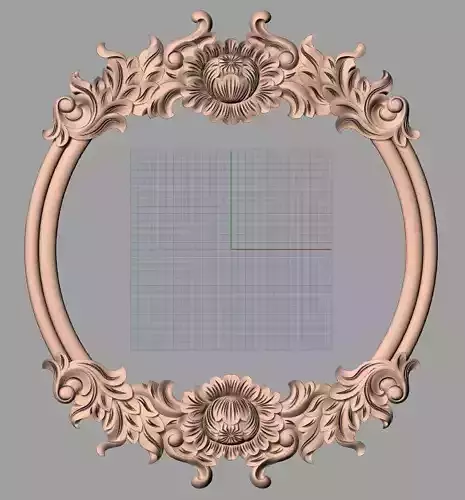 European furniture 3D relief models for CNC wood engraving E230