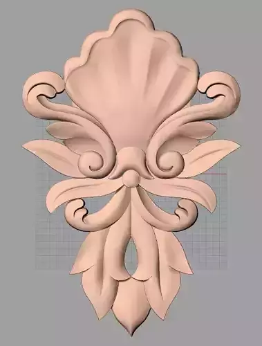 European furniture 3D relief models for CNC wood engraving E234