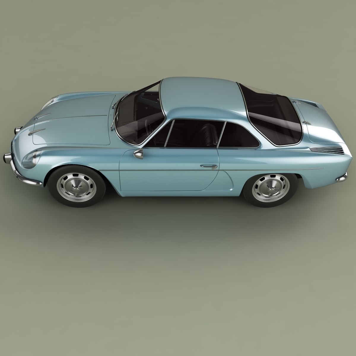 Renault Alpine A110 1100 3D model_6