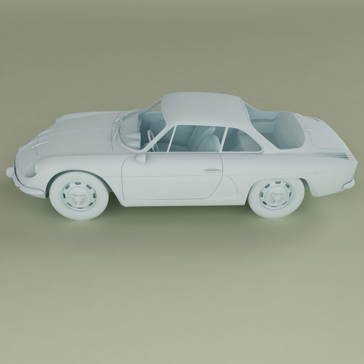 Renault Alpine A110 1100 3D model_11