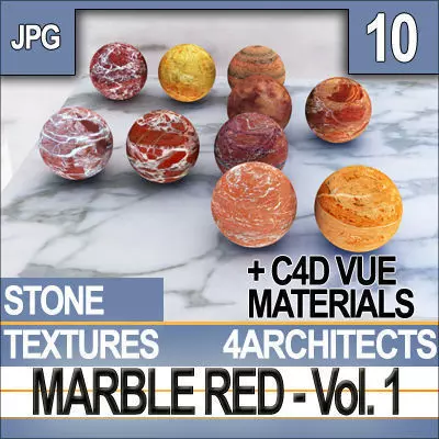 Marble Red and Materials Vol 1 Texture_0