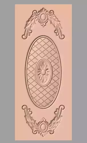 European furniture 3D relief models for CNC wood engraving E238