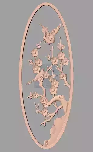 European furniture 3D relief models for CNC wood engraving E240