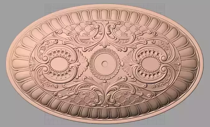 European furniture 3D relief models for CNC wood engraving E241