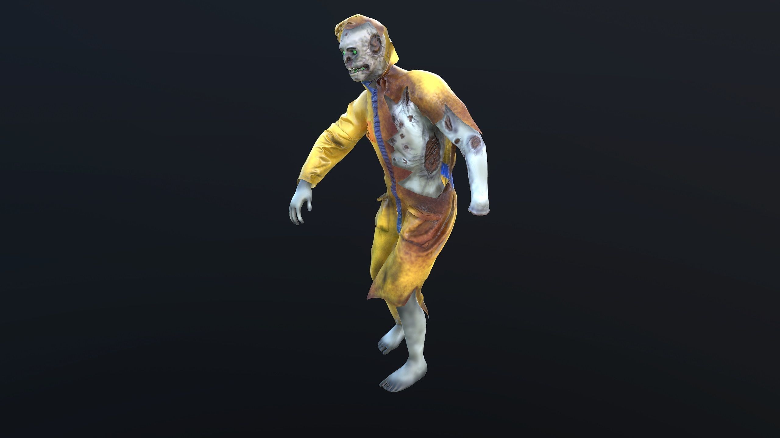 ZombeDoc Low-poly 3D model_5