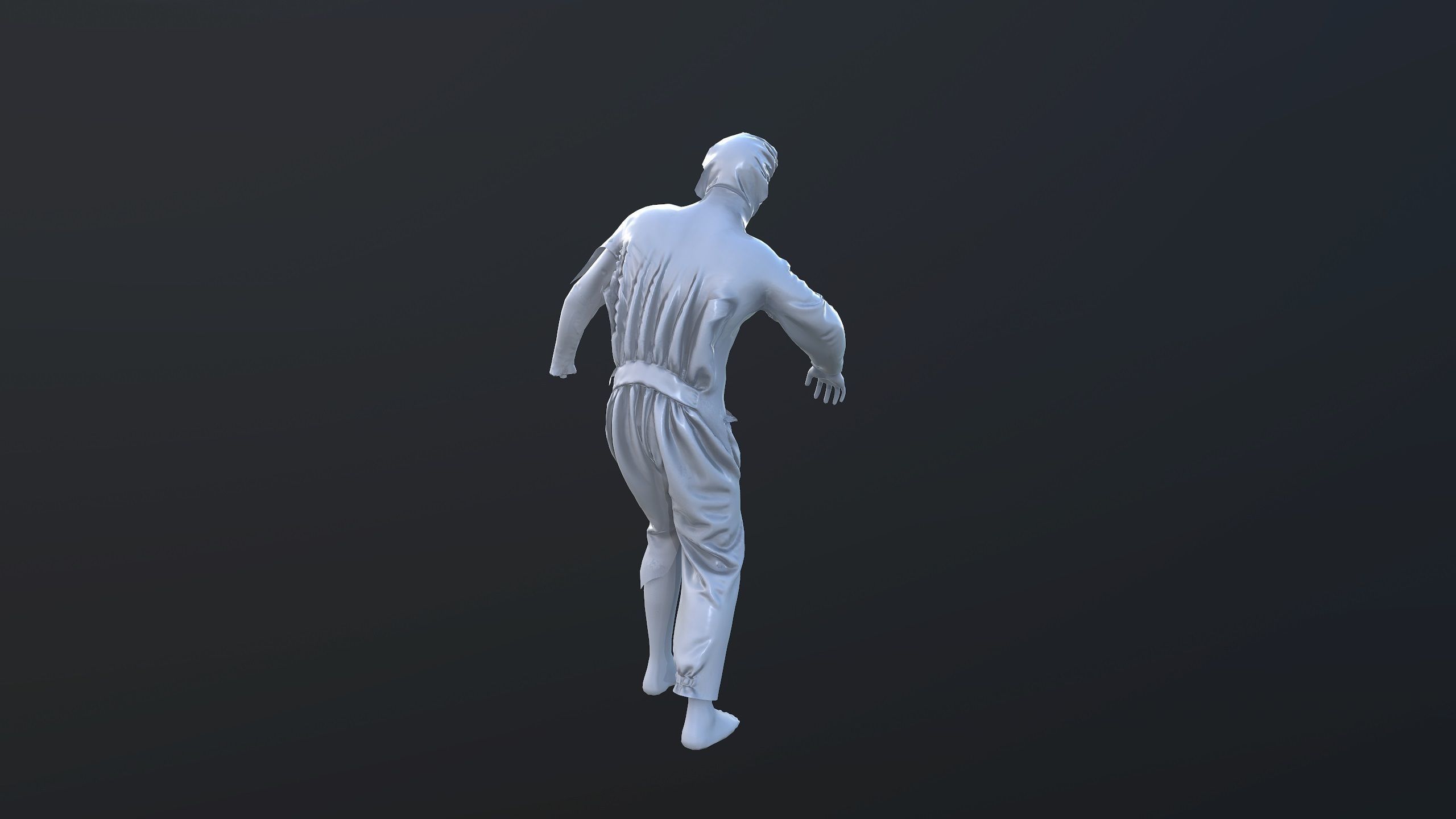 ZombeDoc Low-poly 3D model_8