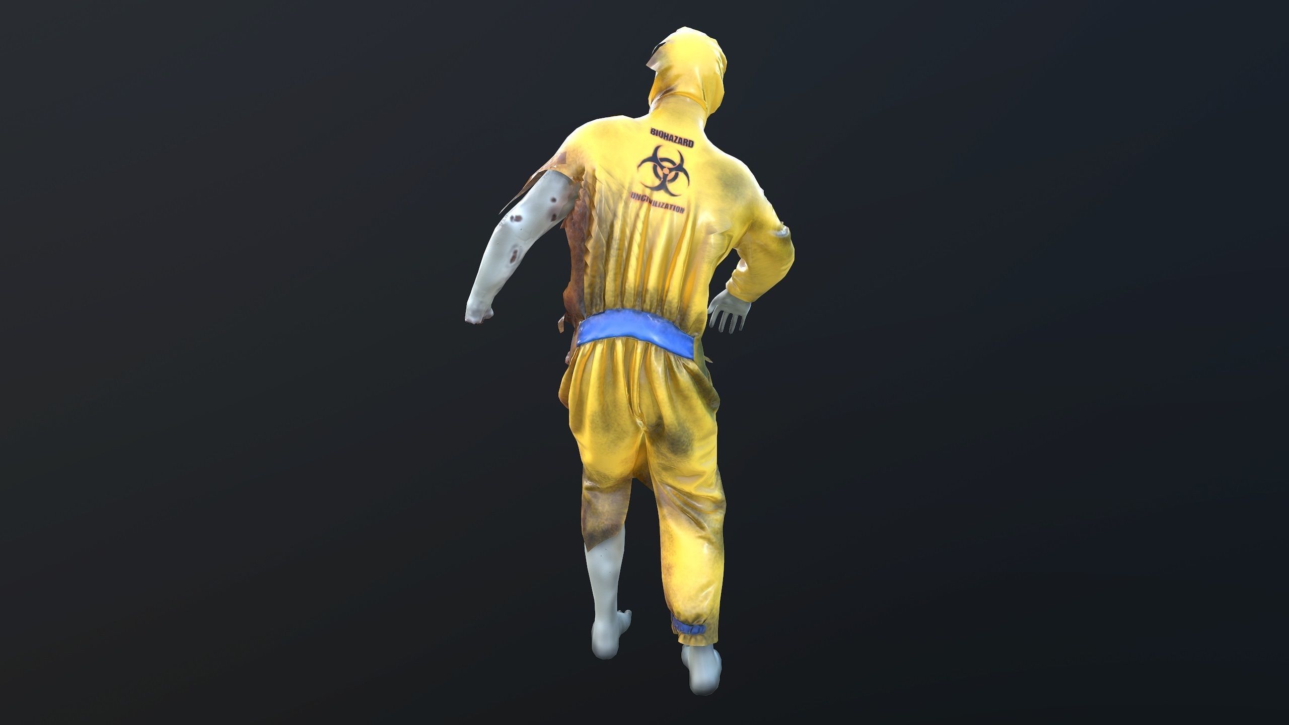 ZombeDoc Low-poly 3D model_10