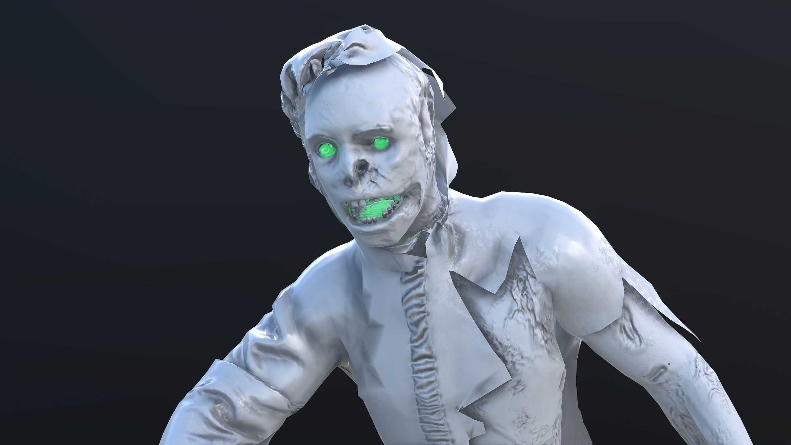 ZombeDoc Low-poly 3D model_13