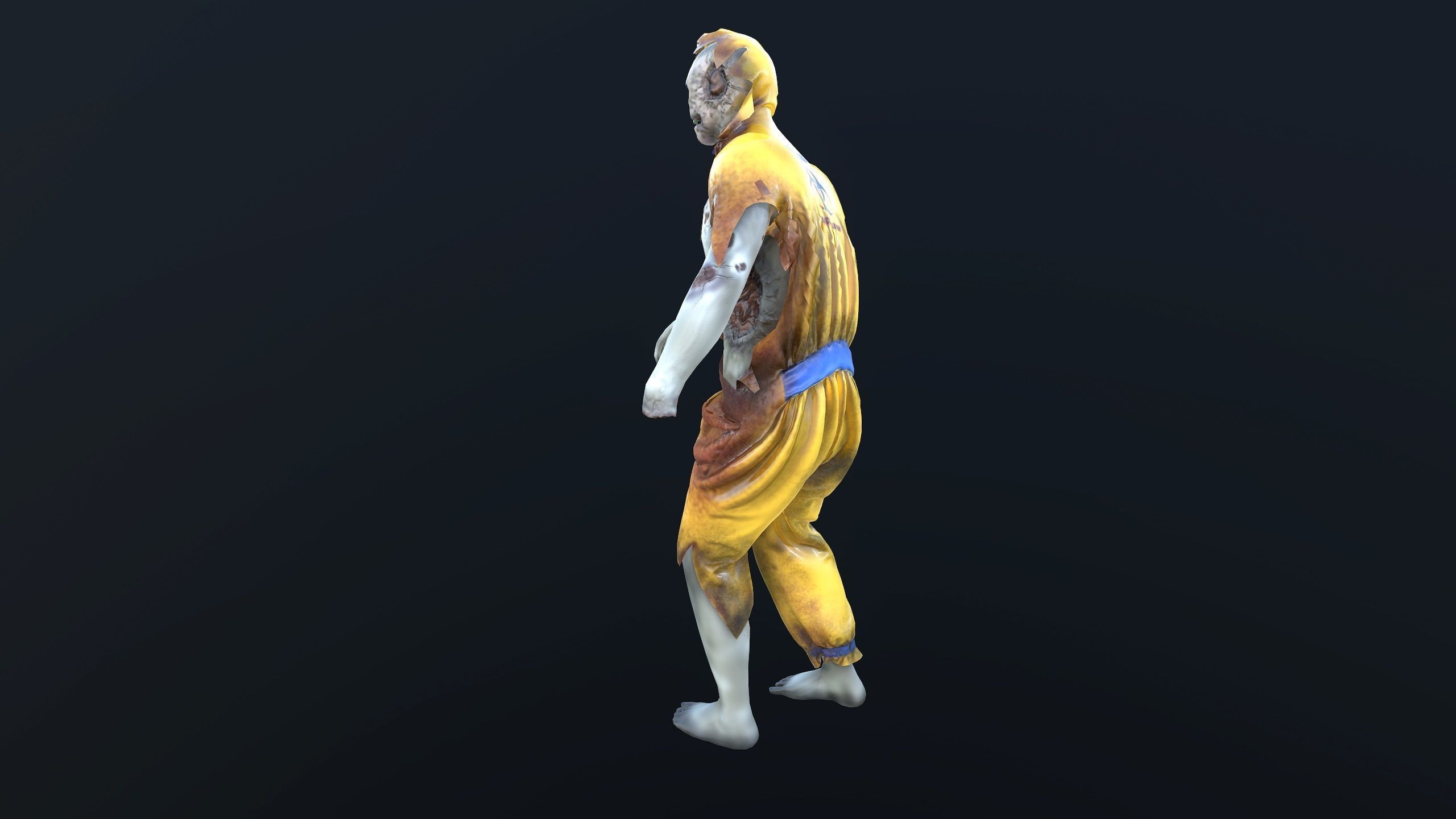 ZombeDoc Low-poly 3D model_11