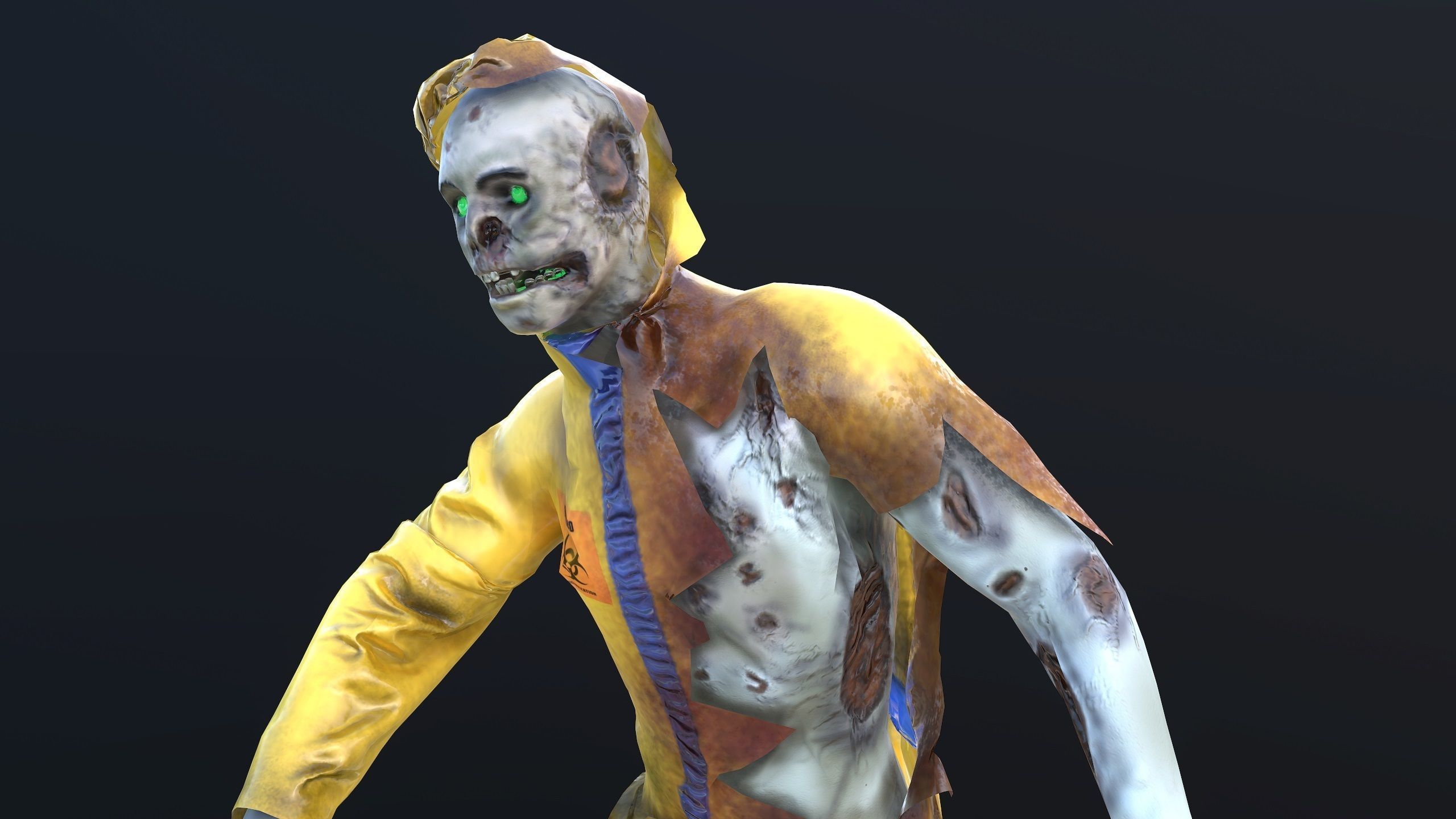 ZombeDoc Low-poly 3D model_6