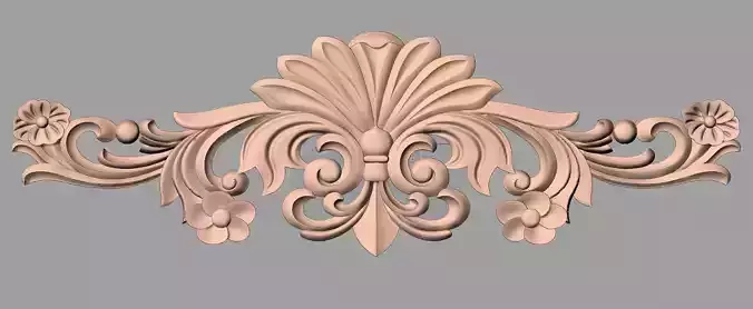 European furniture 3D relief models for CNC wood engraving E246