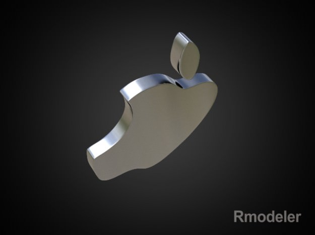 Apple 3d Logo 3D model_2