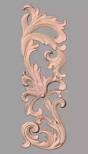 European furniture 3D relief models for CNC wood engraving E249