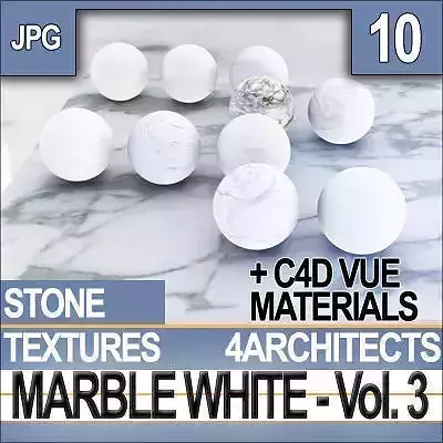 Marble White and Materials Vol 3 Texture