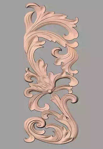 European furniture 3D relief models for CNC wood engraving E250