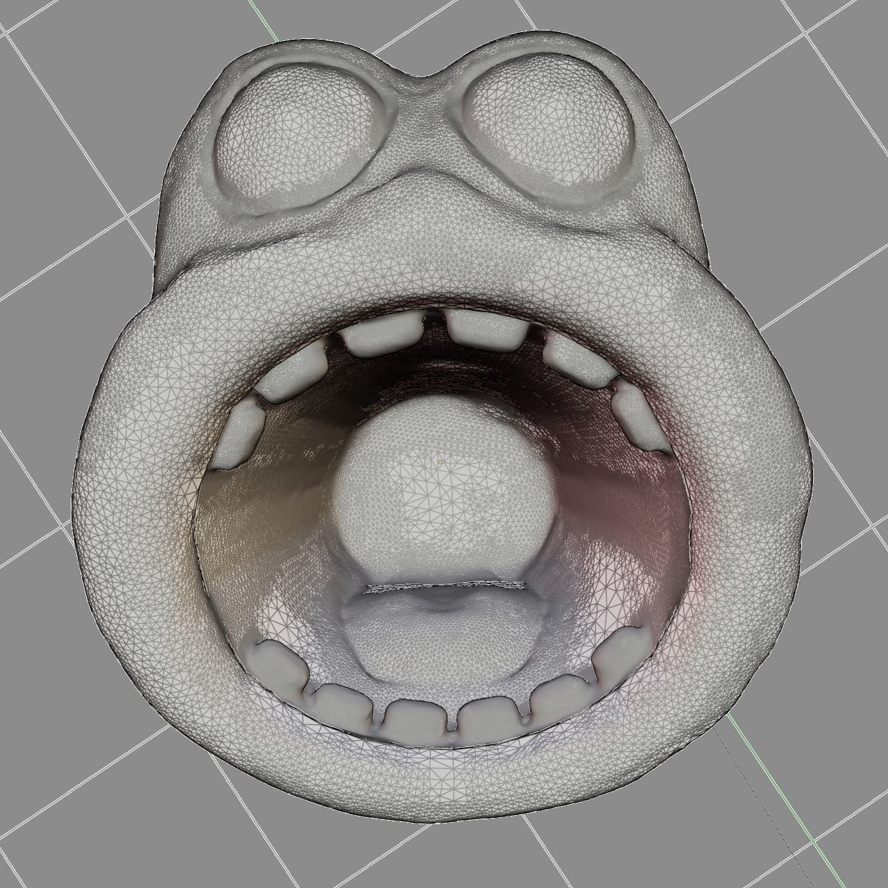 Stylized holder for pencils and pens 3D print model_6