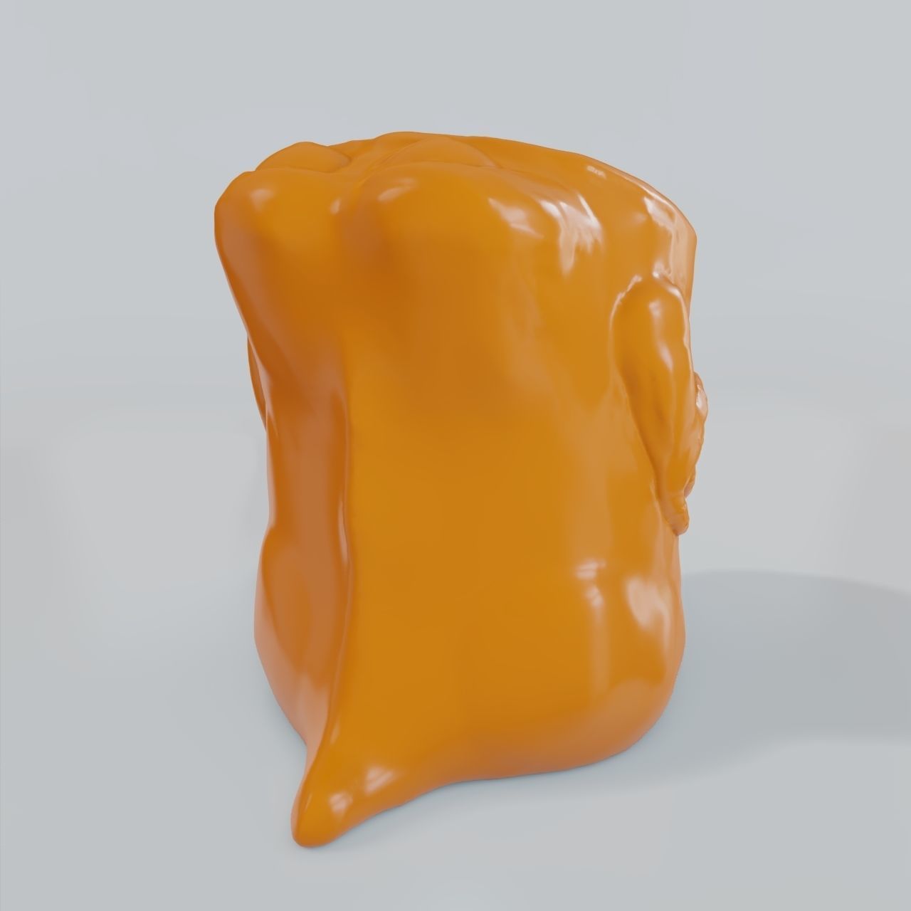 Stylized holder for pencils and pens 3D print model_5