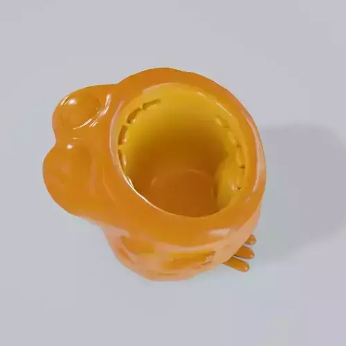 Stylized holder for pencils and pens