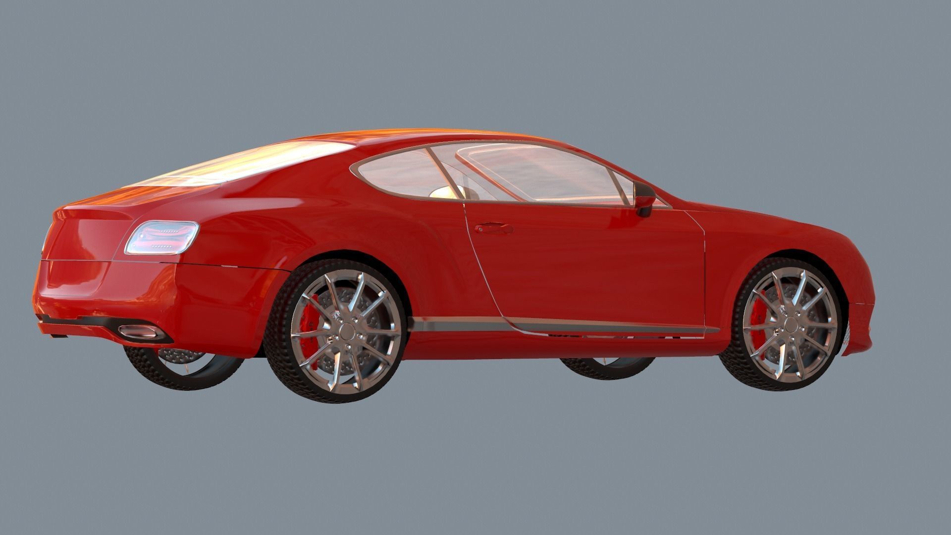 Bentley Continental GT 3D model_42