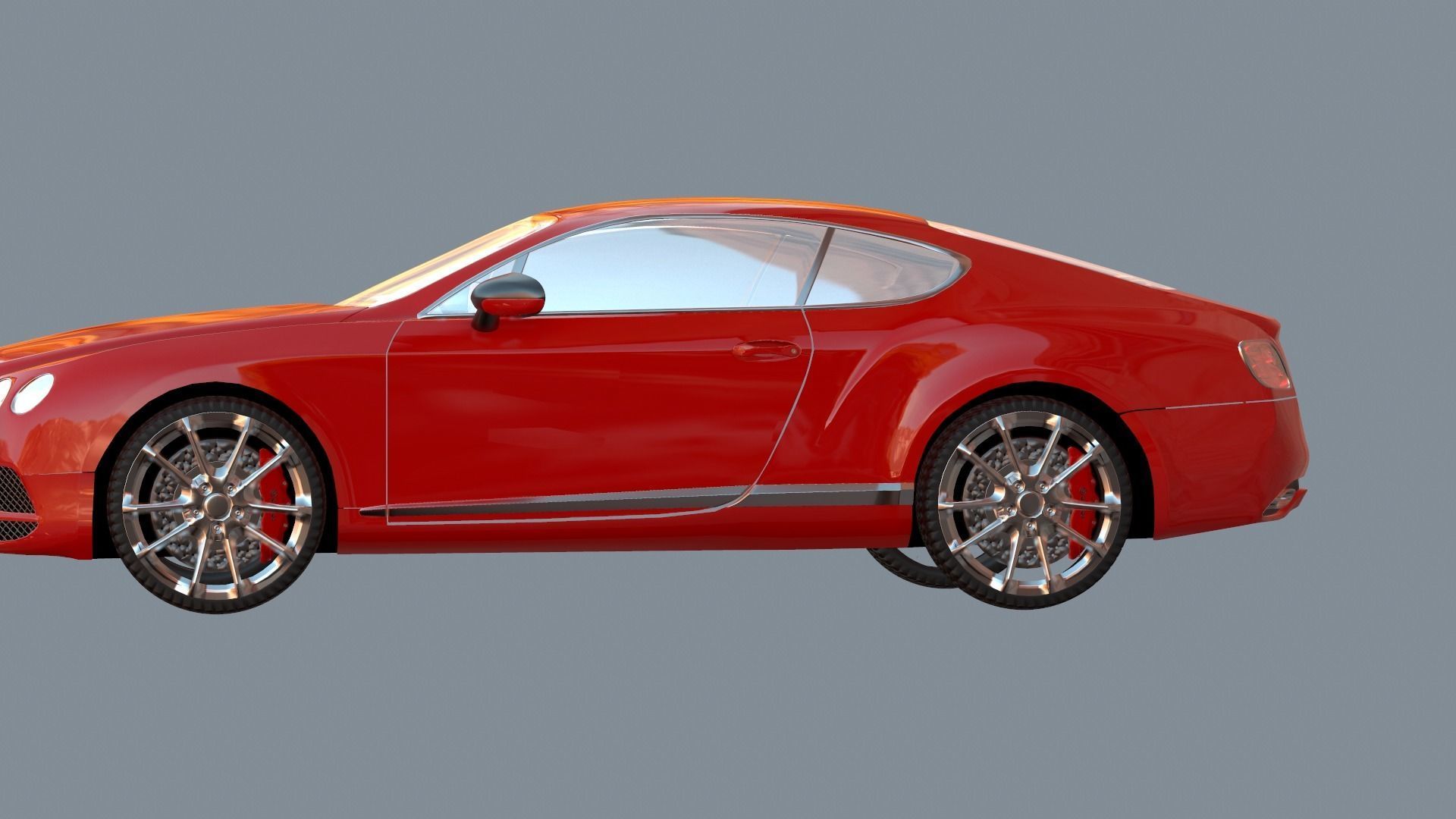 Bentley Continental GT 3D model_16