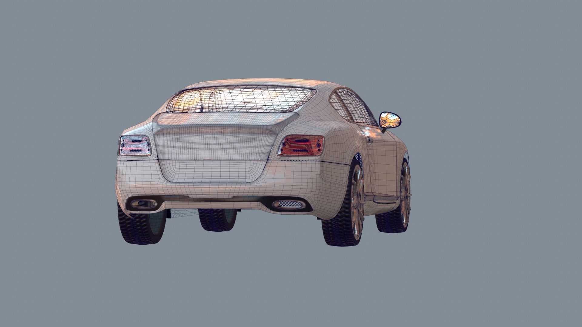 Bentley Continental GT 3D model_35