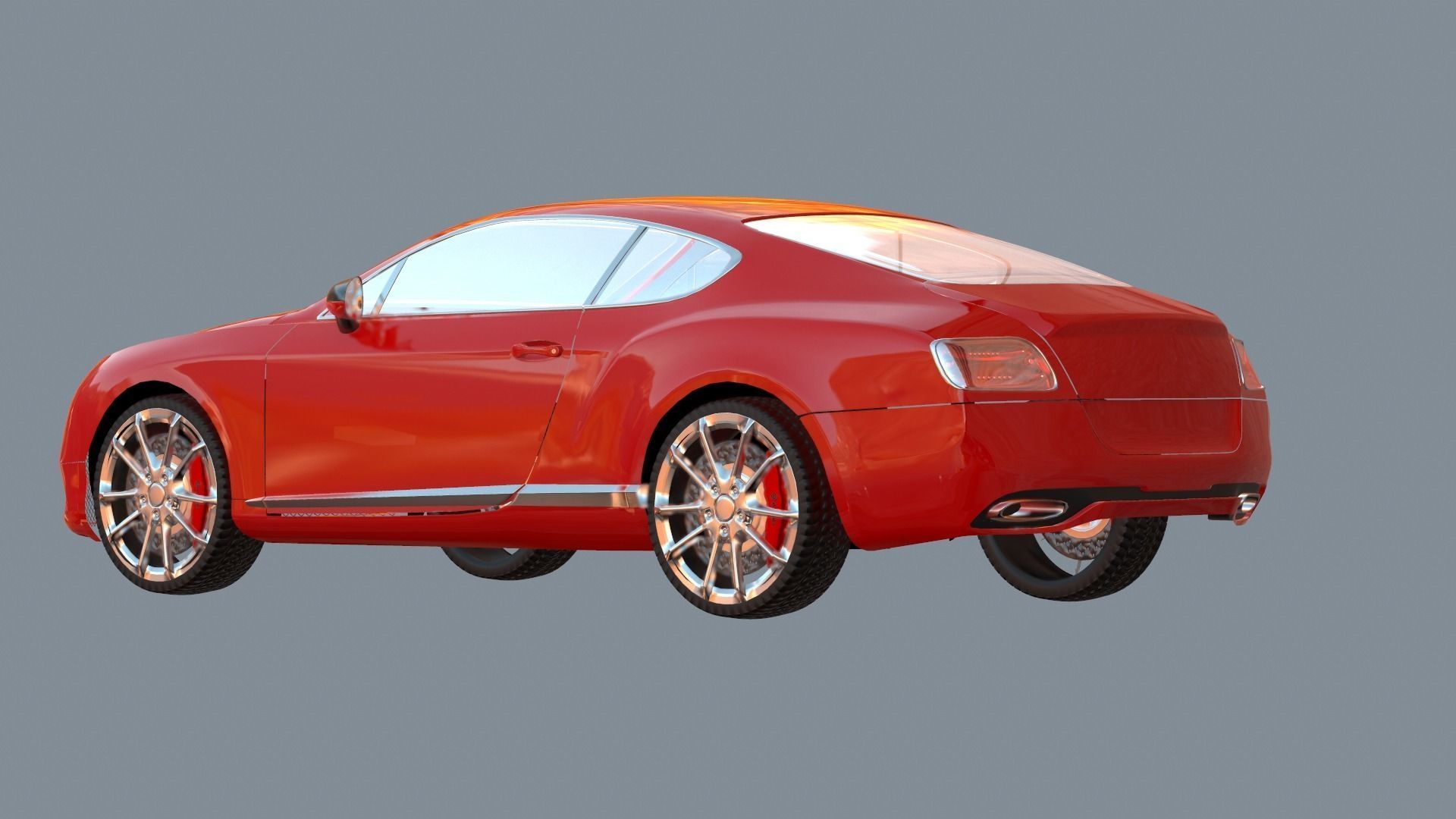 Bentley Continental GT 3D model_24