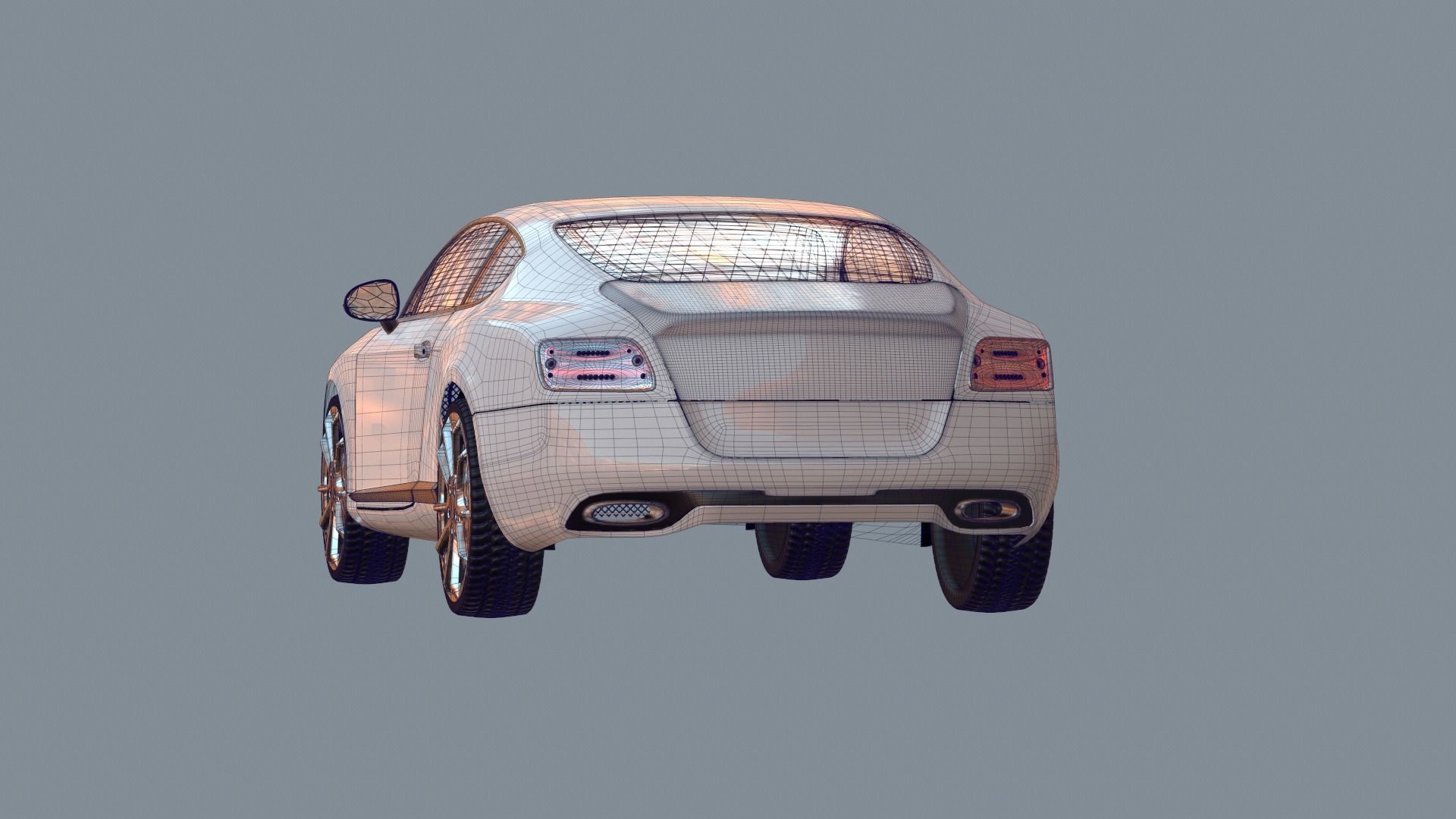 Bentley Continental GT 3D model_31