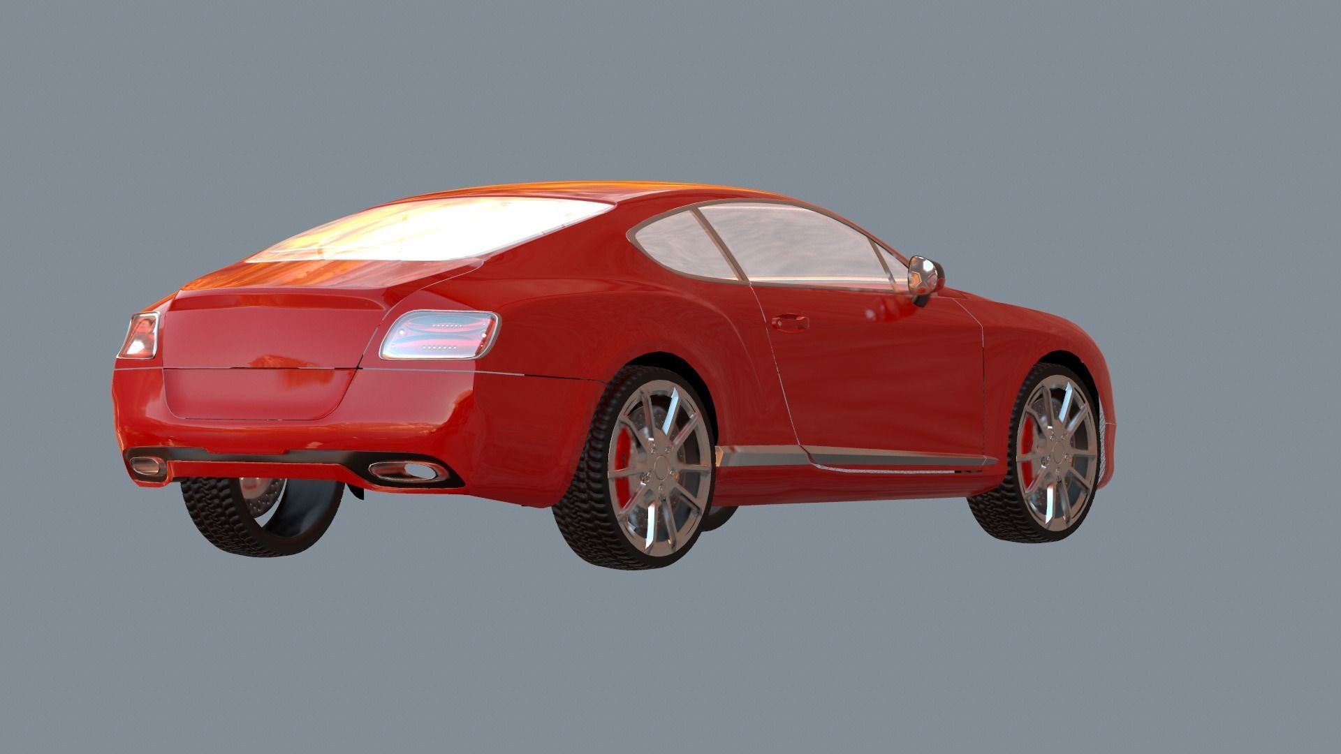 Bentley Continental GT 3D model_38