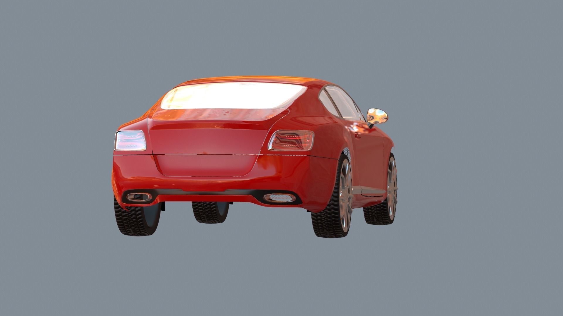 Bentley Continental GT 3D model_34