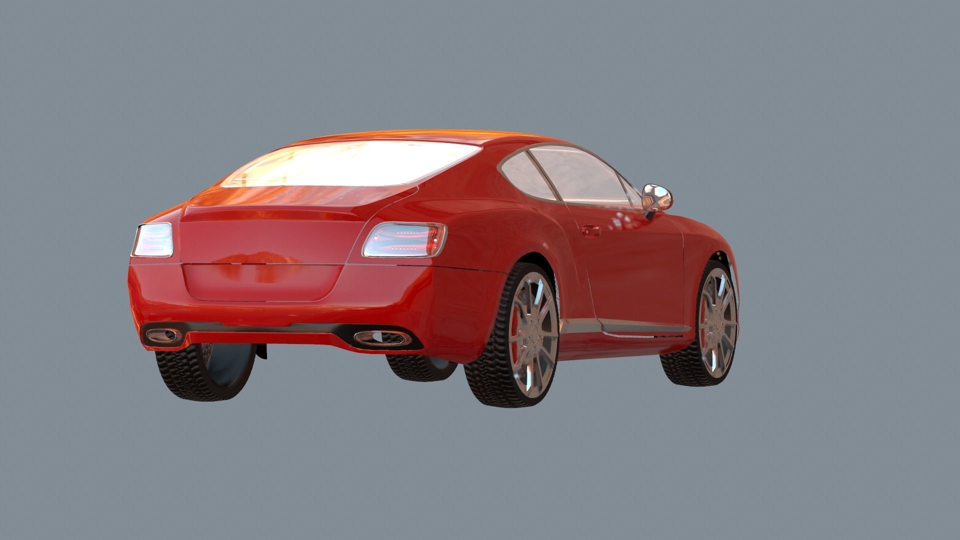 Bentley Continental GT 3D model_36