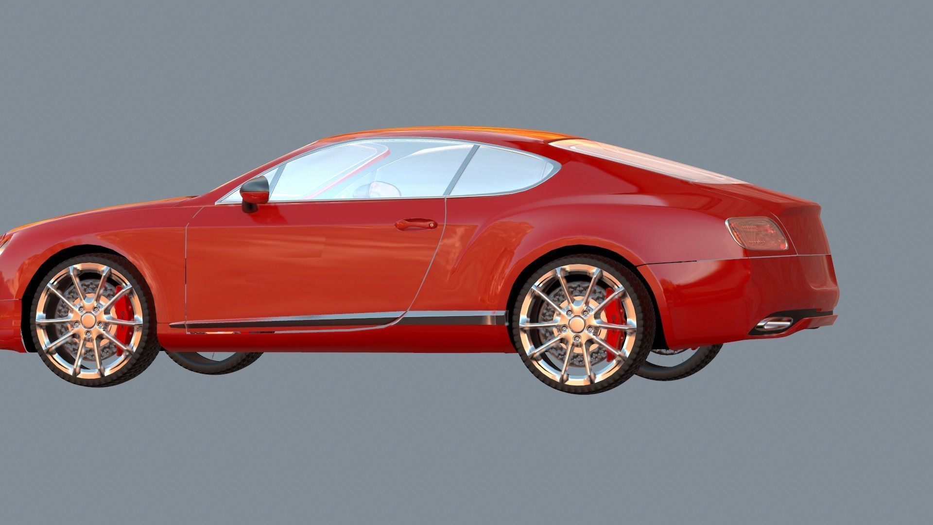 Bentley Continental GT 3D model_20