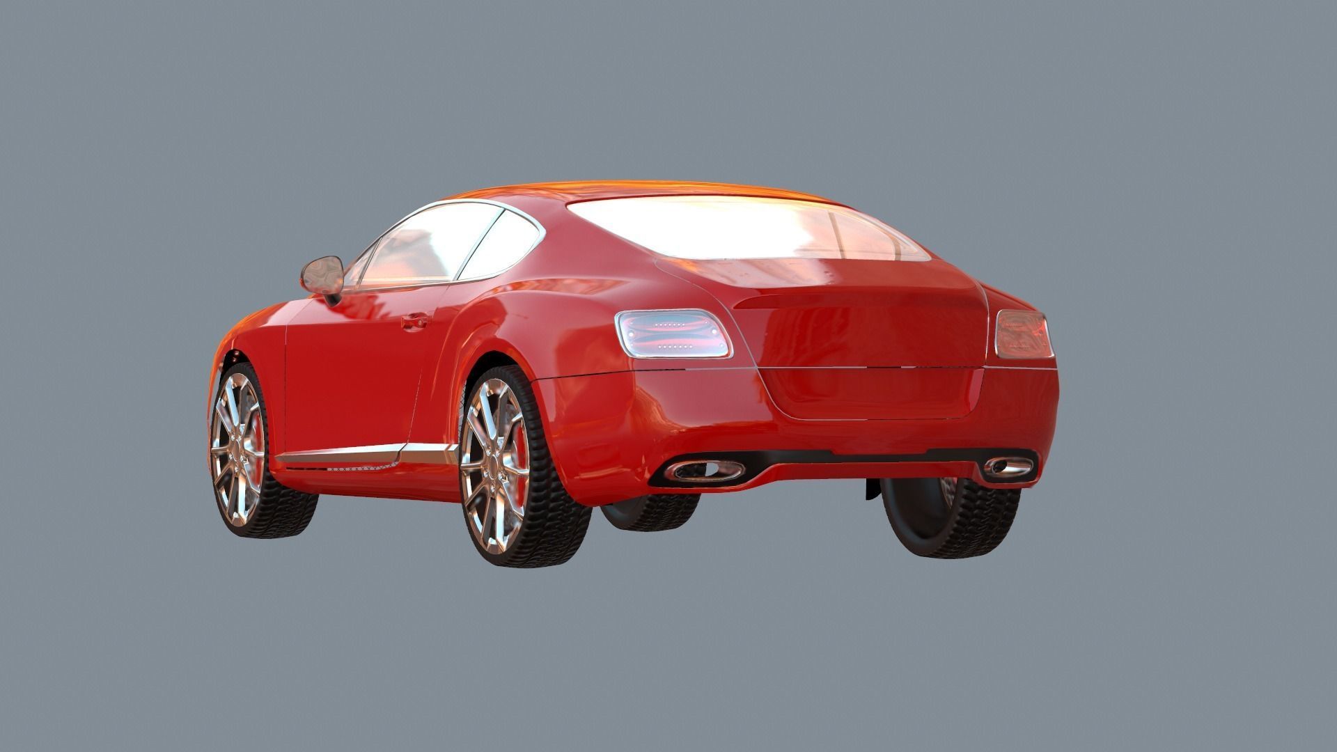 Bentley Continental GT 3D model_28