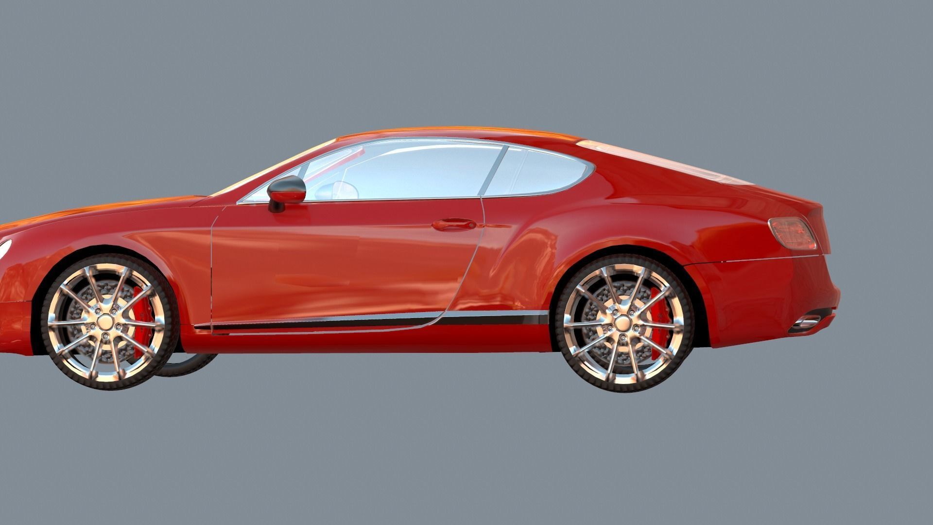 Bentley Continental GT 3D model_18