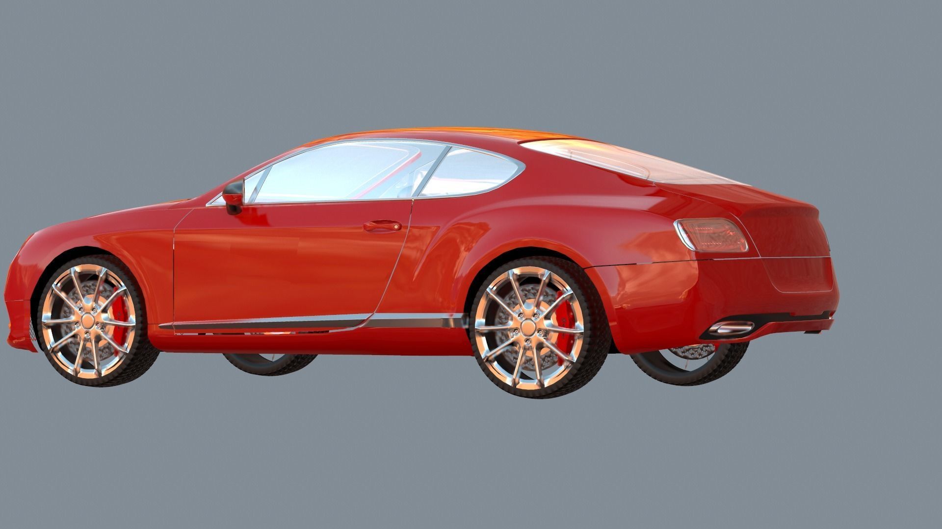 Bentley Continental GT 3D model_22
