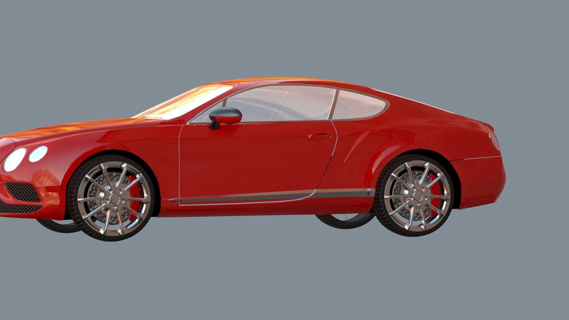 Bentley Continental GT 3D model_14