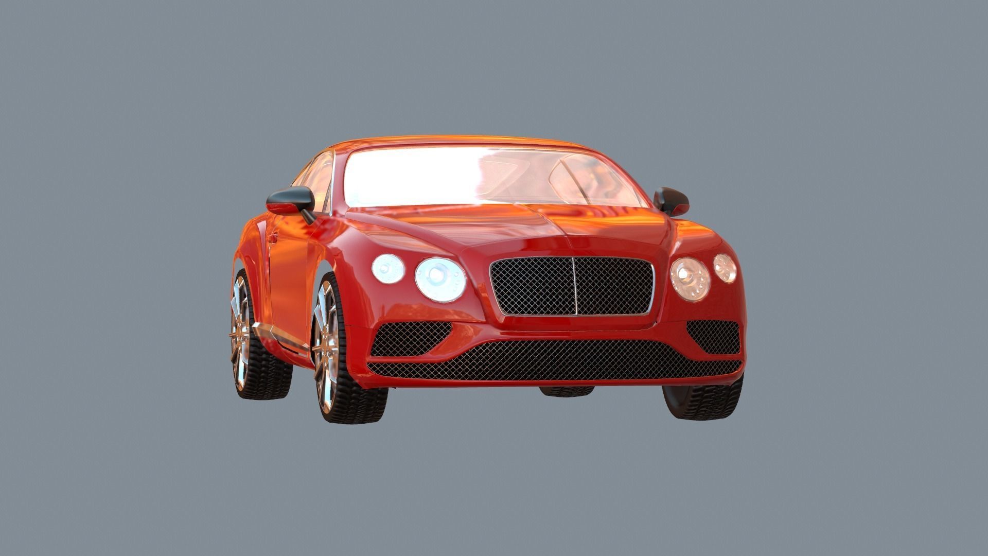 Bentley Continental GT 3D model_61