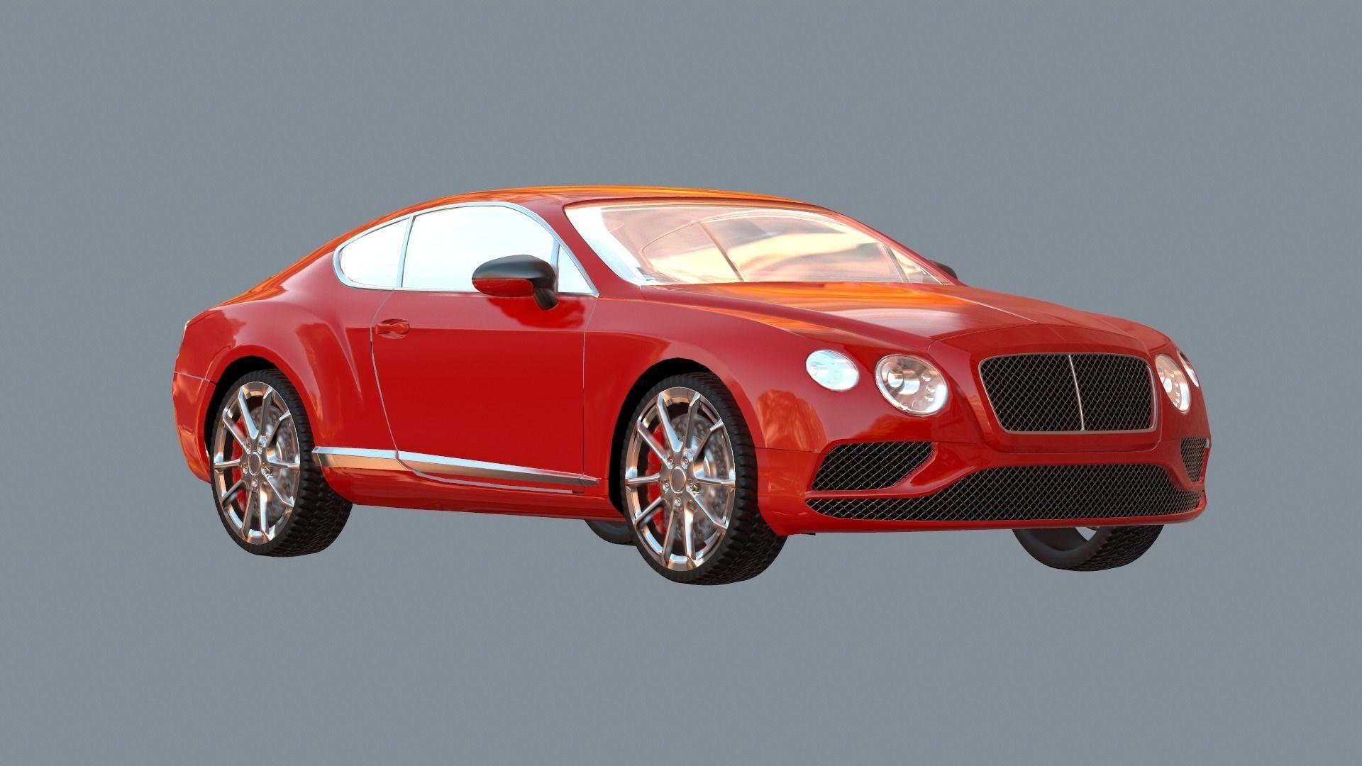 Bentley Continental GT 3D model_57