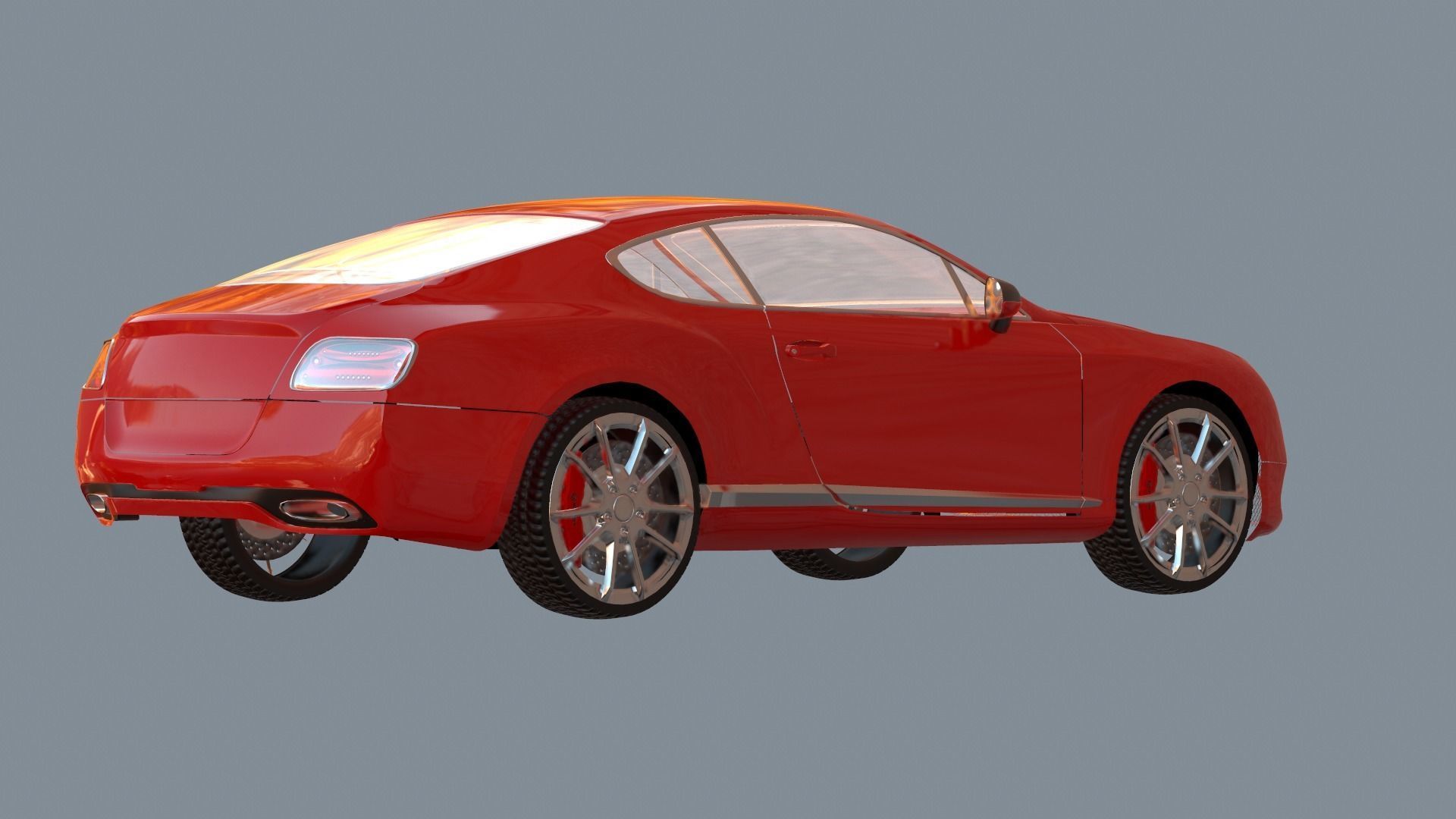 Bentley Continental GT 3D model_40