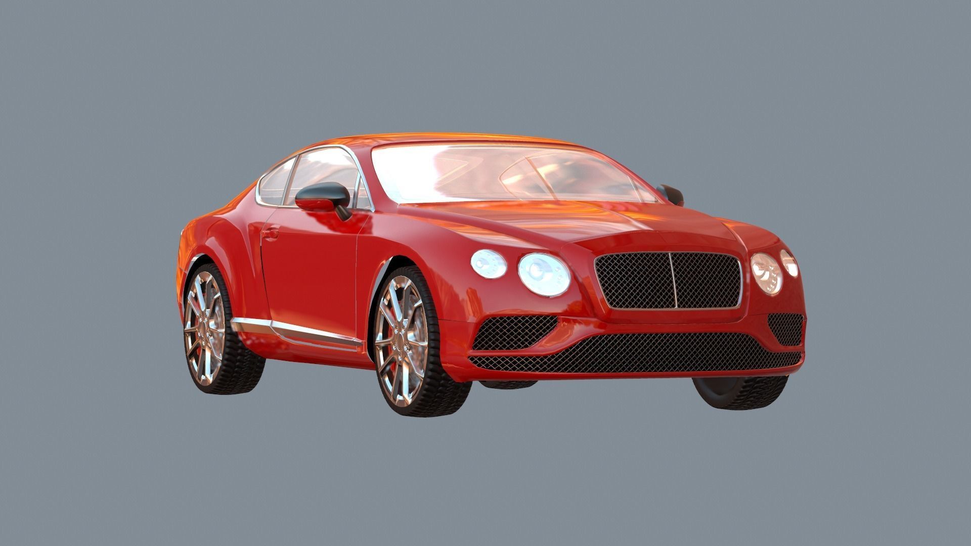 Bentley Continental GT 3D model_59