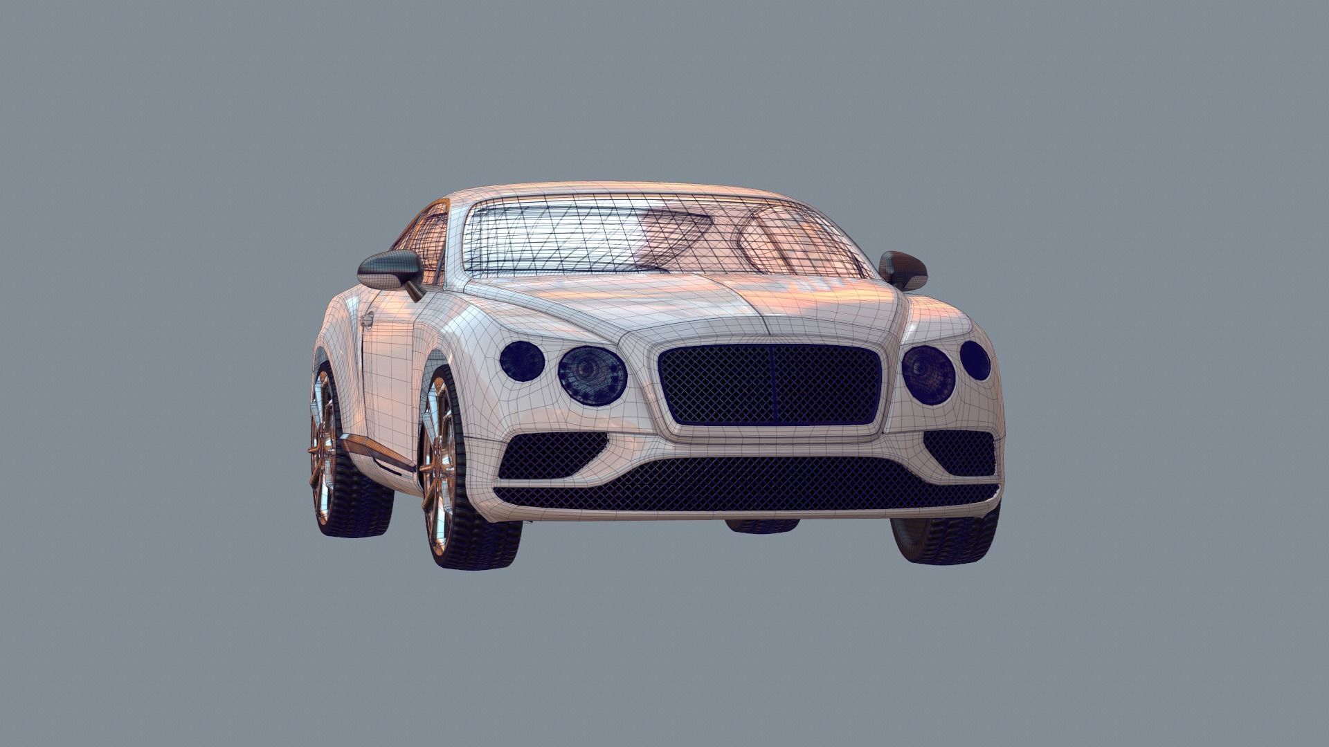 Bentley Continental GT 3D model_62